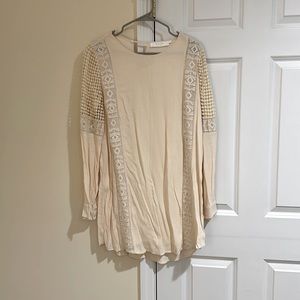 Cream dress